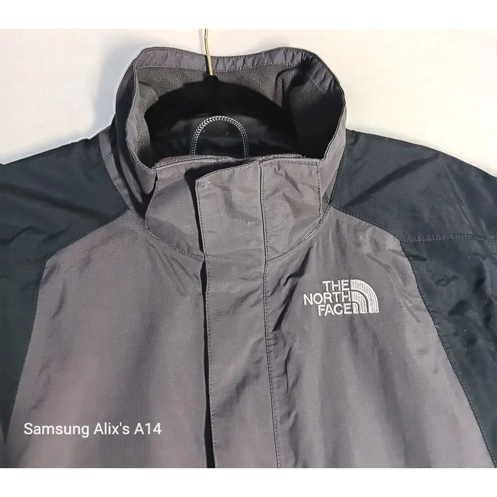 The North Face‎ Hyvent Boys Shell Jacket XL 14/16 Gray / Black (Missing Hoodie)